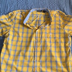 Men’s 2x Chaps short sleeve button down